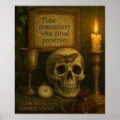 Poster Le temps se souvient (Devant)