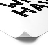 Poster Le temps vole quand vous avez Flan Food Pun (Coin)