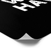 Poster Le temps vole quand vous avez Flan Pun Dark BG (Coin)