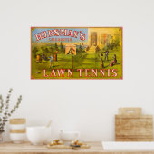 Poster Le tennis de pelouse de Horsman (Cuisine)