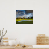 Poster Le terrain de golf Makai à Princeville (Cuisine)