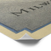 Poster Le terrain de jeu de la nation (Coin)