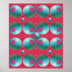 Poster Le test de l'olive - Ken Gage Art