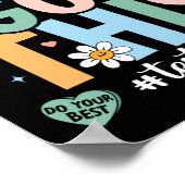 Poster Le Test Motivational Test Day Enseignant Vous Avez (Coin)