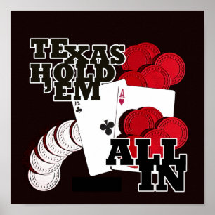 Poster Le Texas-Holdem