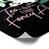 Poster Le thé fait notre aide de choix (Coin)