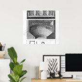 Poster Le théâtre olympique de Vicence (Bureau à domicile)