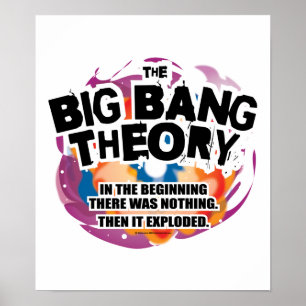 Poster Le théorie du Big Bang