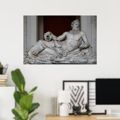 Poster Le Tibre de Dieu dans le Musée du Vatican (Bureau à domicile)