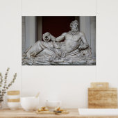 Poster Le Tibre de Dieu dans le Musée du Vatican (Cuisine)