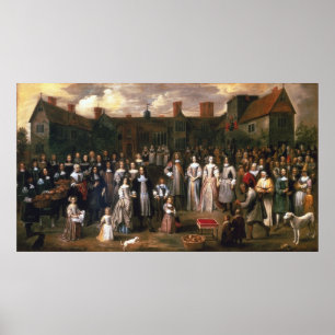 Poster Le Tichborne Dole, 1671