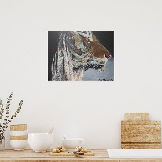 Poster Le tigre (Cuisine)