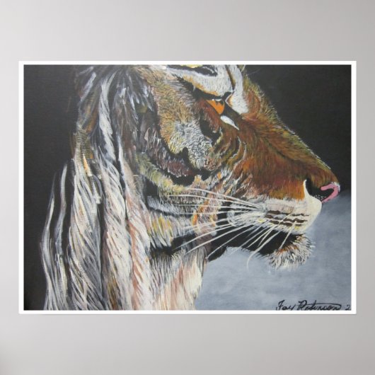 Poster Le tigre (Devant)