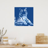 Poster Le tigre bleu (Cuisine)