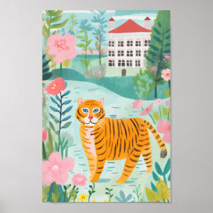 Poster Le Tigre mignon
