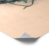 Poster Le tigre nuageux par Joseph Wolf (Coin)