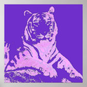 Poster Le tigre pourpre (Devant)