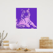 Poster Le tigre pourpre (Cuisine)