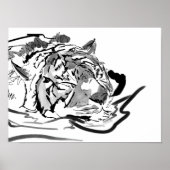 Poster Le Tigre Tranquille (Devant)