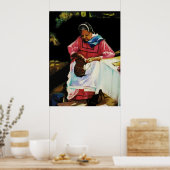 Poster Le tisserand de panier (Cuisine)