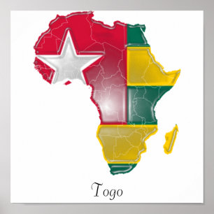 Poster Le Togo, Togo