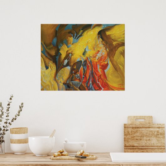 Poster "Le toucher de Midas" (Cuisine)