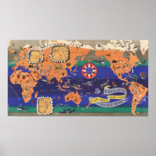 Poster Le Tour du Monde