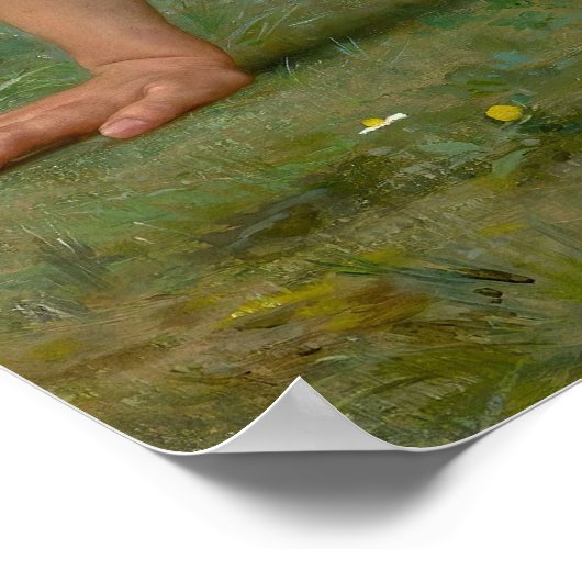 Poster Le tour Pony-Back de William-Adolphe Bouguereau (Coin)