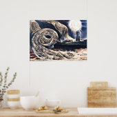 Poster Le tourbillon des amoureux de William Blake illust (Cuisine)
