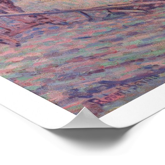 Poster Le Tournage du Riz, c.1909 (huile sur toile) (Coin)