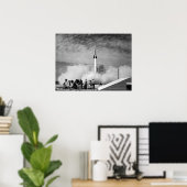 Poster Le Tout Premier Lancement De Rocket À Cape Canaver (Bureau à domicile)