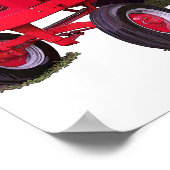 Poster Le tracteur Wards (Coin)