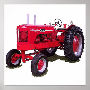 Poster Le tracteur Wards
