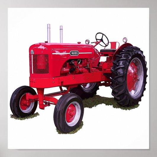 Poster Le tracteur Wards (Devant)