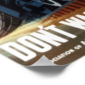 Poster Le trafic de guerre doit commencer (Coin)