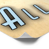 Poster Le train (Coin)