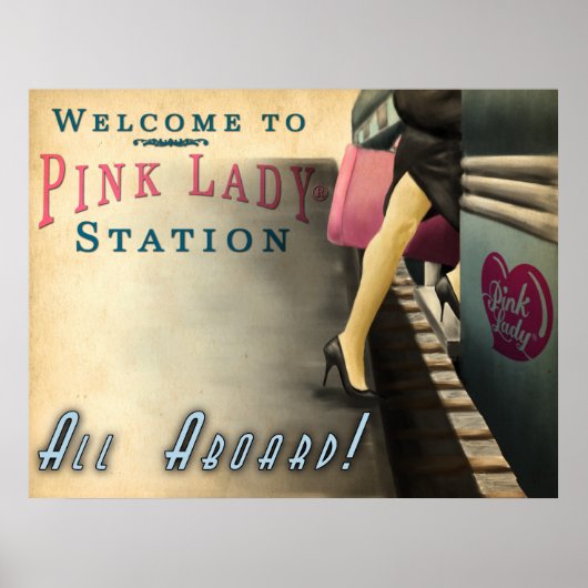 Poster Le train (Devant)