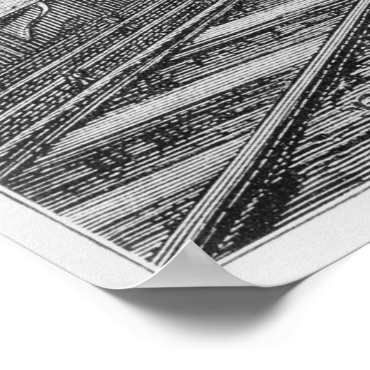 Poster Le train des ouvriers (Coin)