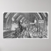 Poster Le train des ouvriers (Devant)