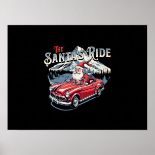 Poster Le traîneau du Père Noël.