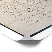 Poster Le traité d'achat de la Louisiane de 1803 (Coin)