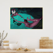 Poster Le Trapeze Volant (Cuisine)