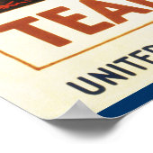 Poster Le Travail D'Équipe Construit Des Navires (Coin)