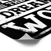 Poster Le Travail D'Équipe Fait De La Conception De Trava (Coin)