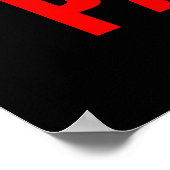 Poster Le Travail Dur Permet De Rembourser La Formation D (Coin)