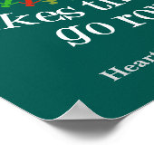 Poster Le travail social fait tourner le monde (Coin)