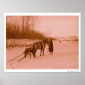 Poster Le Travois (Devant)