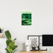 Poster Le Trèfle le Plus Chanceux (Bureau à domicile)