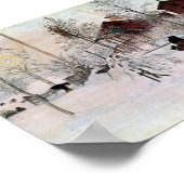 Poster Le triage avant et la maison de lavage dans la nei (Coin)