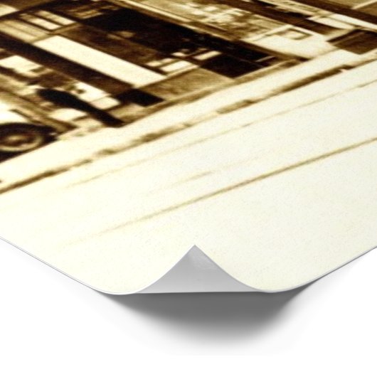 Poster Le Triangle Block (Coin)